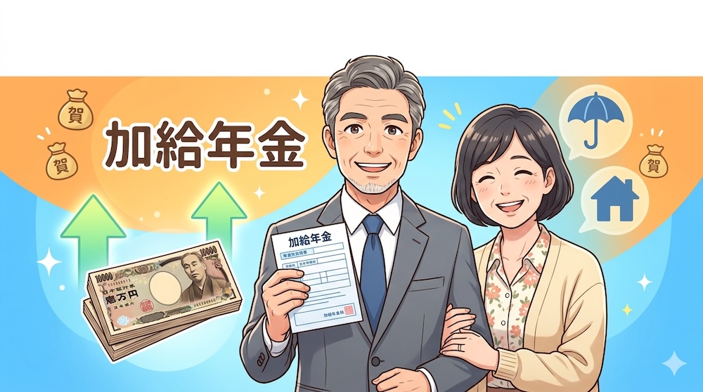 サラリーマン必見!年金の上乗せ制度「加給年金」とは?