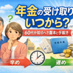 年金の受け取りはいつから？